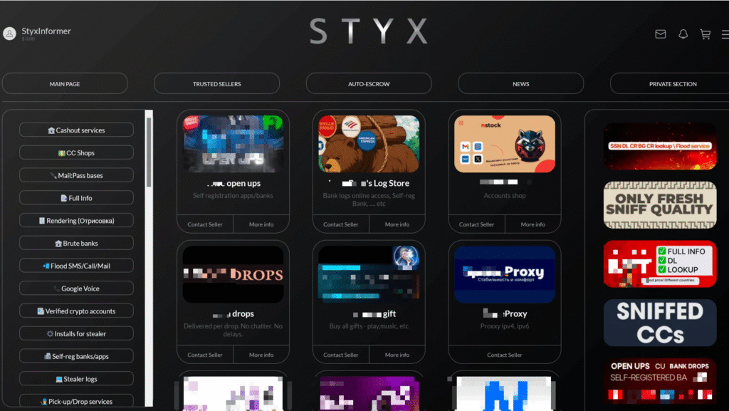 STYX Market